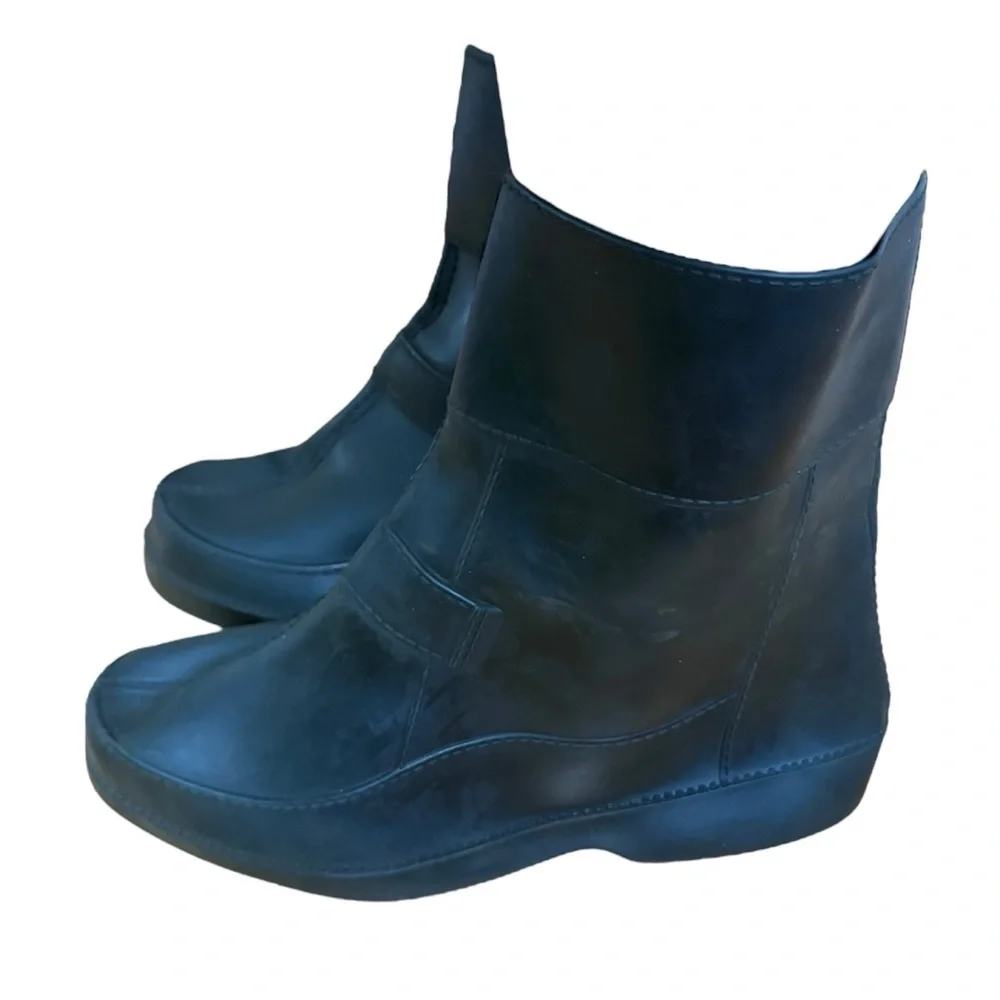 Tingley Vintage Ankle Rubber Overshoe Boots Women’s Size Small Black Made In USA